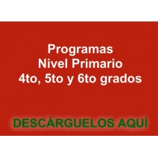 Descargue los Programas del Nivel Primario